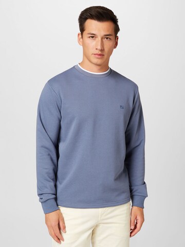 Sweat-shirt BURTON MENSWEAR LONDON en bleu : devant