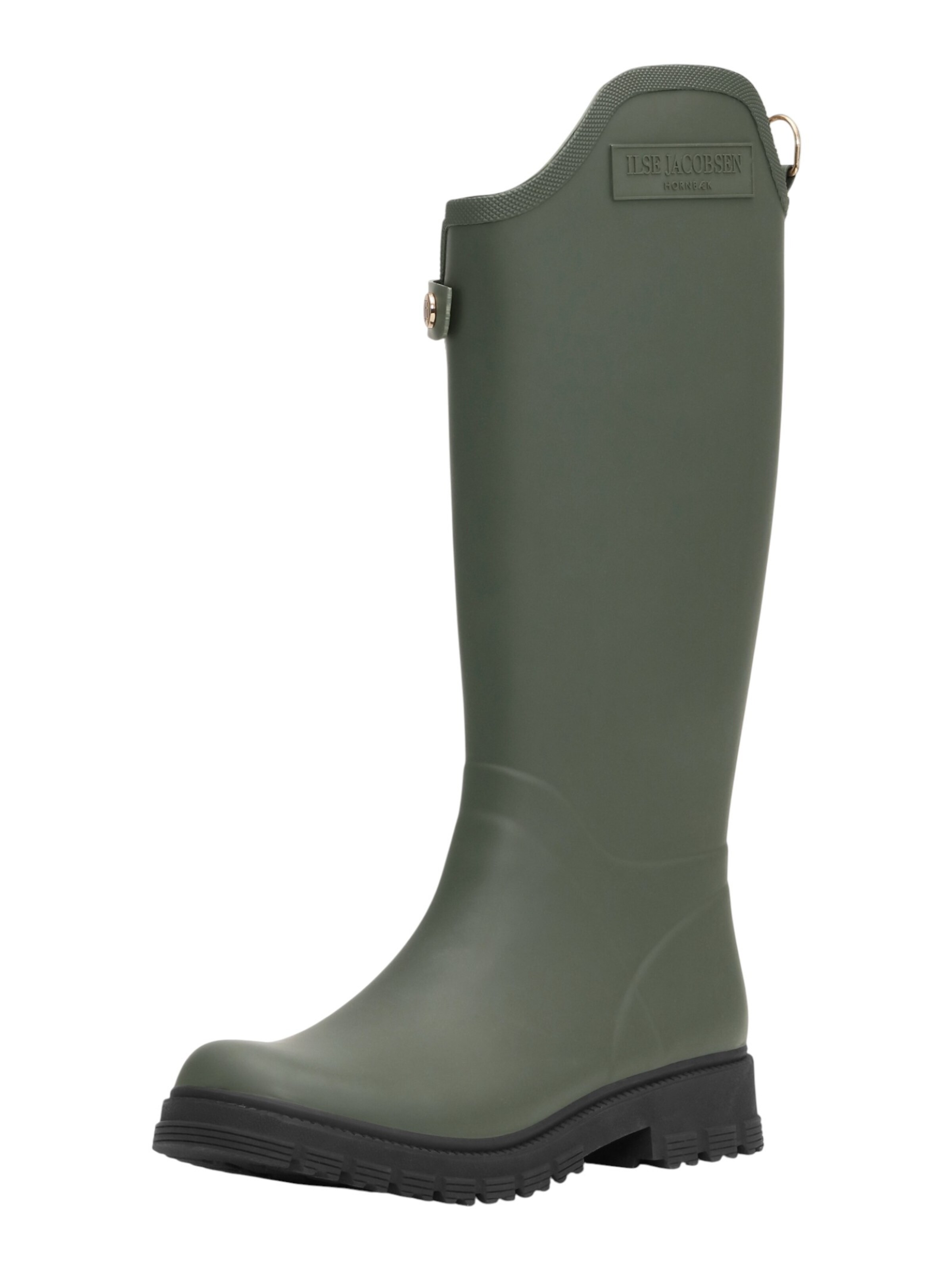 Bottes en caoutchouc 'RUBSWIFT02' ILSE JACOBSEN en vert : devant