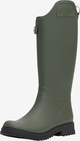 Bottes en caoutchouc 'RUBSWIFT02' ILSE JACOBSEN en vert : devant