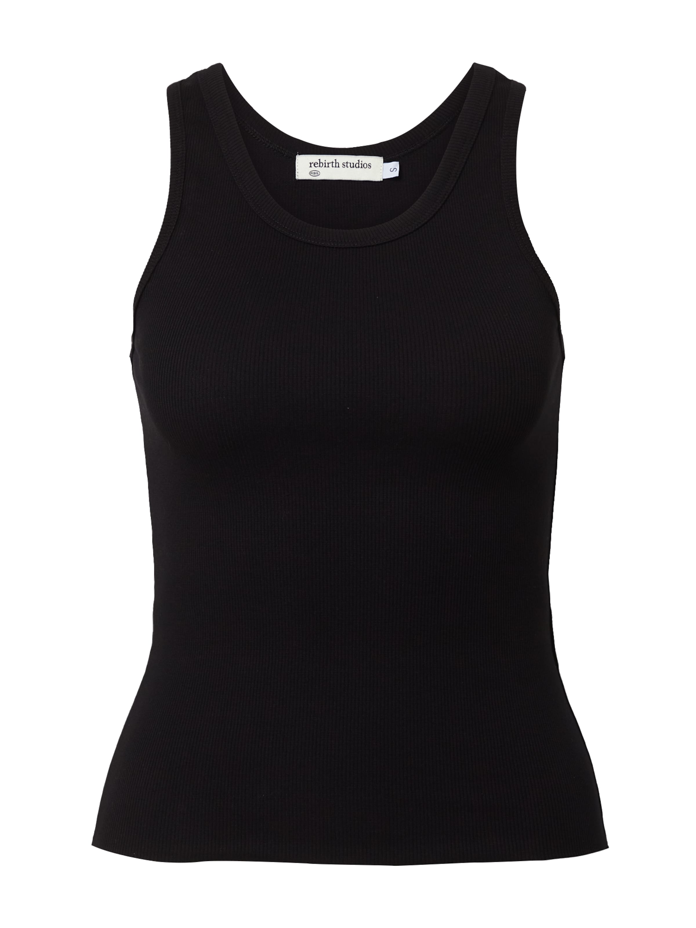 Rebirth StudiosTop 'Ivy' - crna boja: prednji dio