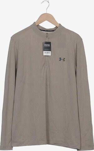 UNDER ARMOUR Shirt in L in Beige: front