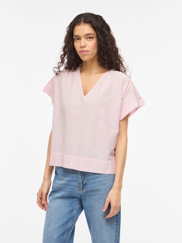 T-shirt 'VIPRISILLA' VILA en rose : devant
