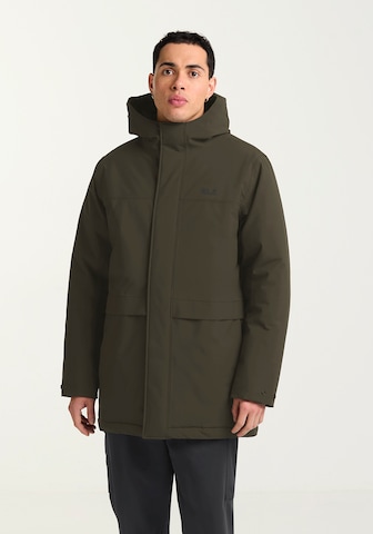 Veste outdoor JACK WOLFSKIN en vert : devant
