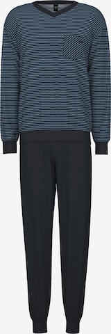 CALIDA Pyjama lang in Blauw: voorkant