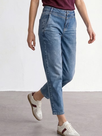 STREET ONE Regularen Kavbojke 'Karlie Barrel' | modra barva