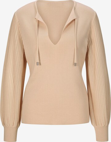 heine Pullover i beige: forside