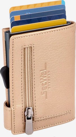 SecWal Wallet in Beige