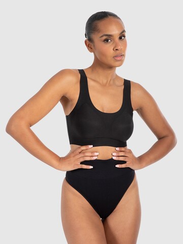 Smilodox Bralette Sports bra ' Nysa ' in Black: front