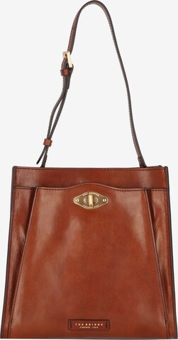 The Bridge Shoulder Bag 'Barbara' in Brown: front