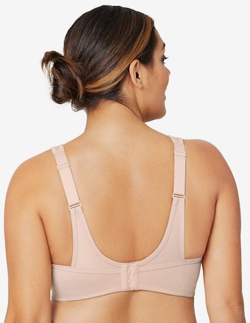 GLAMORISE Bustier Sport-BH in Beige