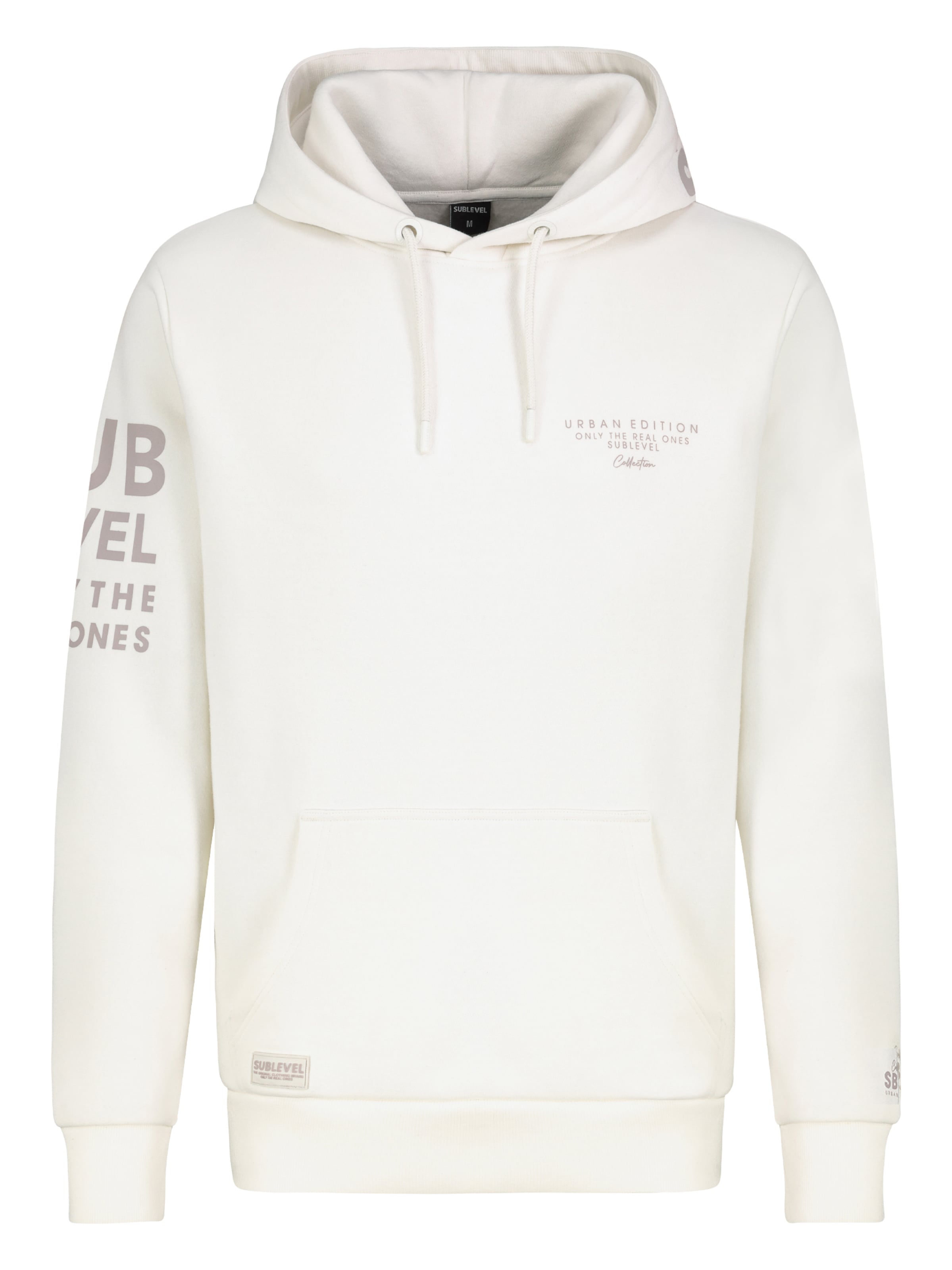 Sublevel Sweatshirt in Weiß: Vorderseite