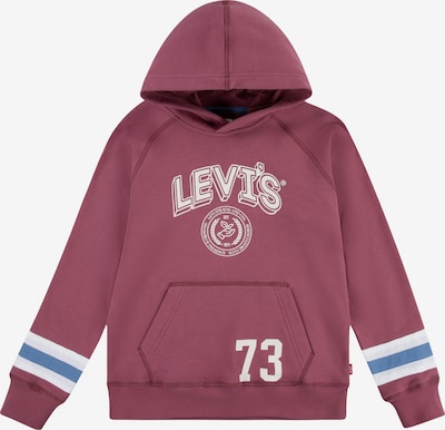 LEVI'S ® Sweatshirt in blau / rot / burgunder / weiß, Produktansicht