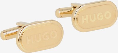 HUGO Manchetknopen 'E-Classic' in de kleur Goud, Productweergave