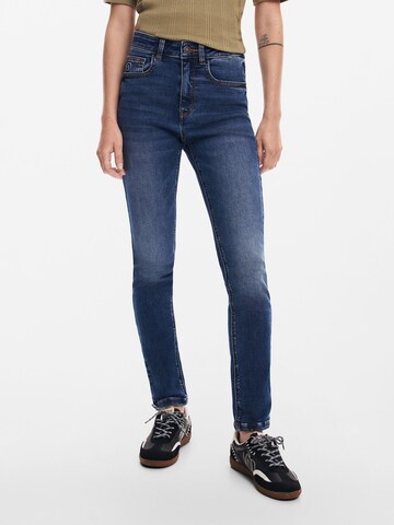 Desigual Bő szár Farmer - kék: elől