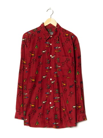 Mc Neal Button Up Shirt in XL in Red: front