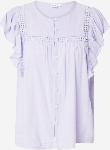 GAP Blouse in Purple: front