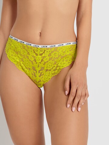 LSCN by LASCANA - Cueca em verde: frente