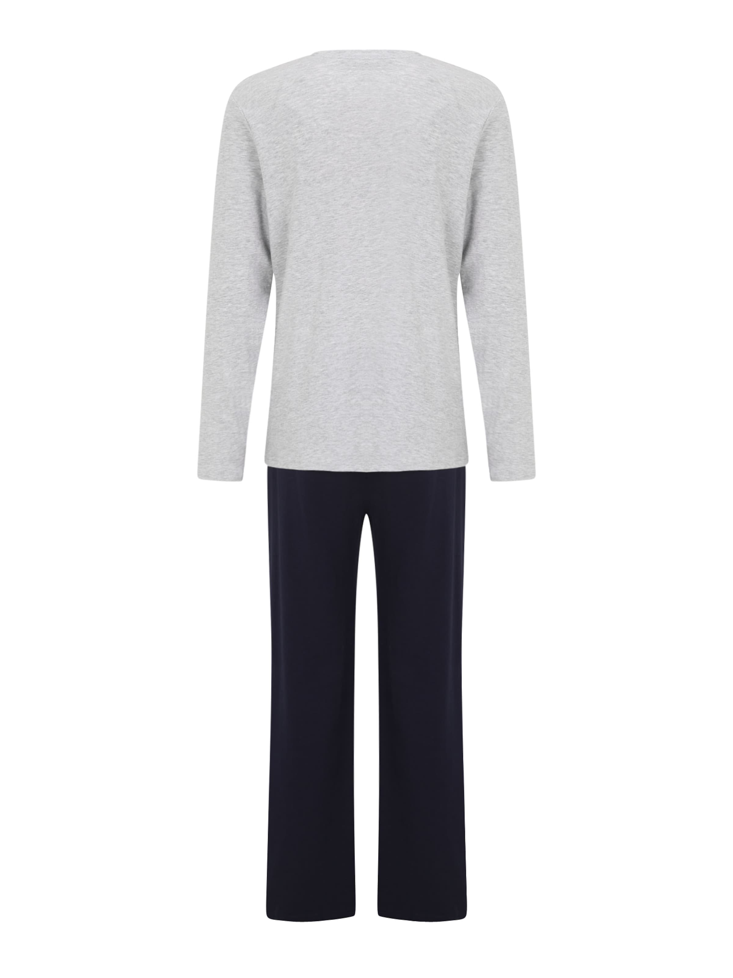 Pepe Jeans Пижама длинная в Серый: сзади