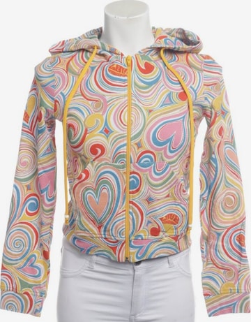 Love Moschino Sweatshirt / Sweatjacke XXS in Mischfarben: predná strana