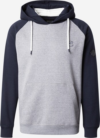 INDICODE JEANS Sweatshirt in Blauw: voorkant