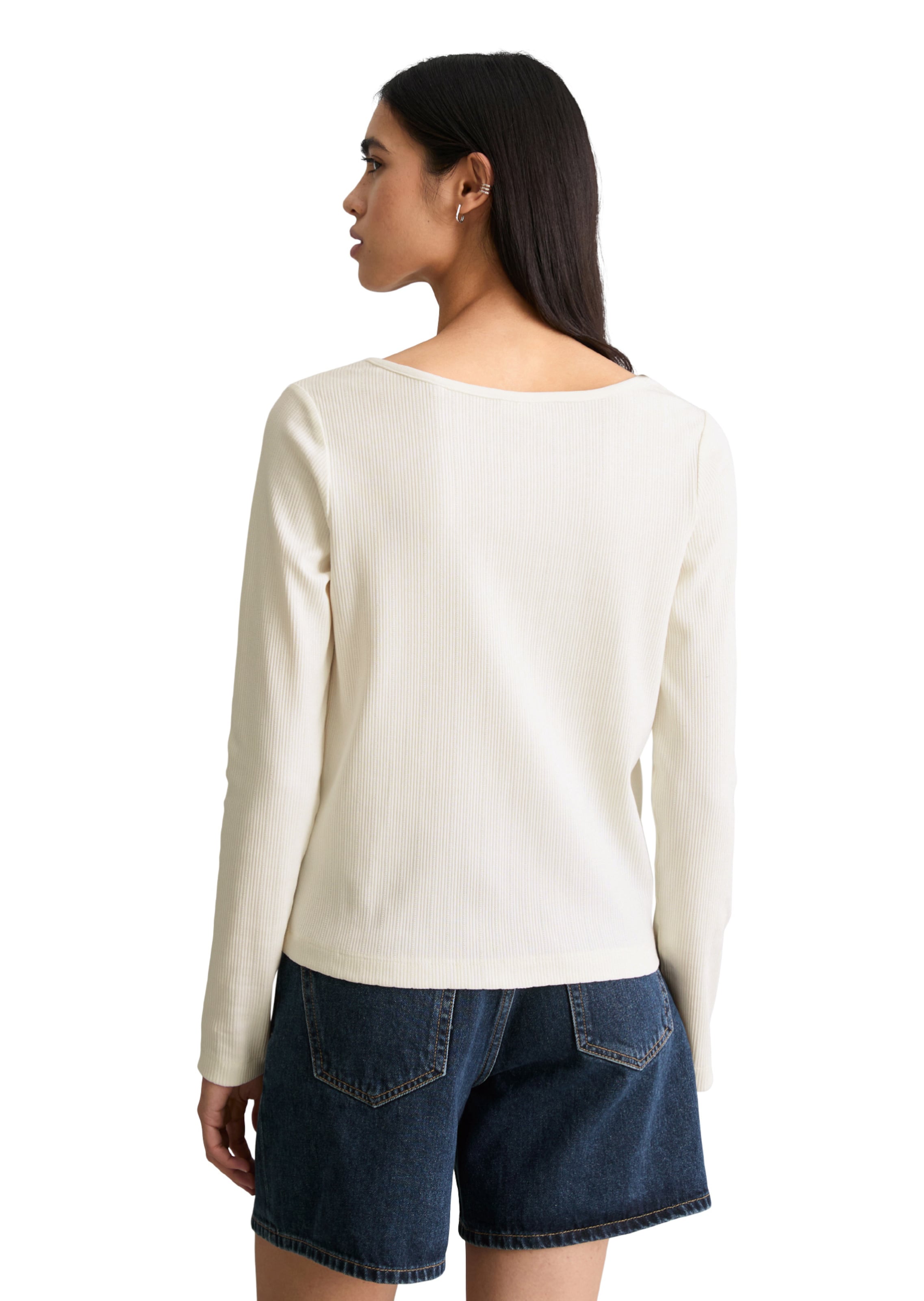 Marc O'Polo DENIM Gebreid vest in Wit