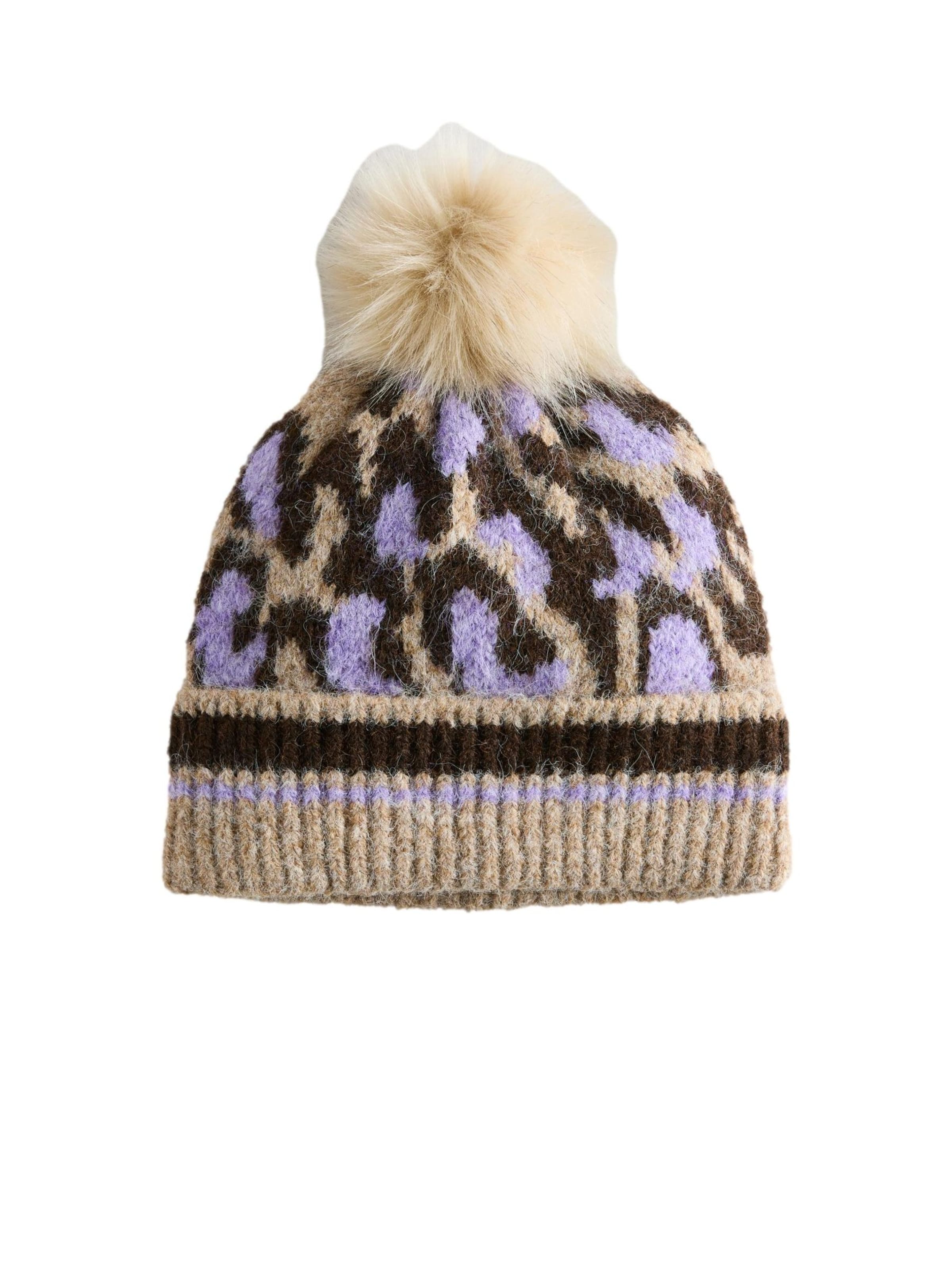 Next Шапка в Бежевый: спереди