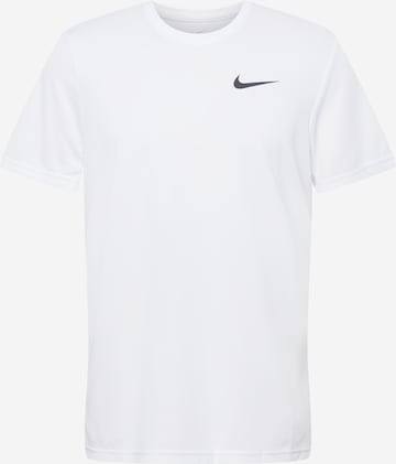 NIKE Performance Shirt 'Superset' in White: front