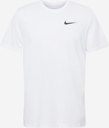 NIKE Performance shirt 'Superset' in White: front