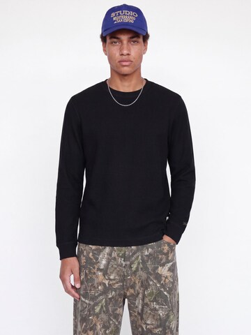 JACK & JONES Shirt in Zwart: voorkant