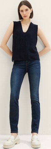 Coupe slim Jean 'Alexa' TOM TAILOR en bleu