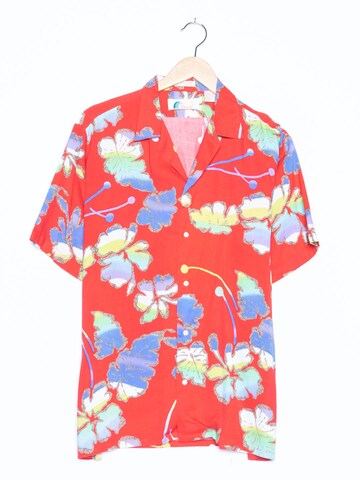 Islander Button Up Shirt in L in Red: front
