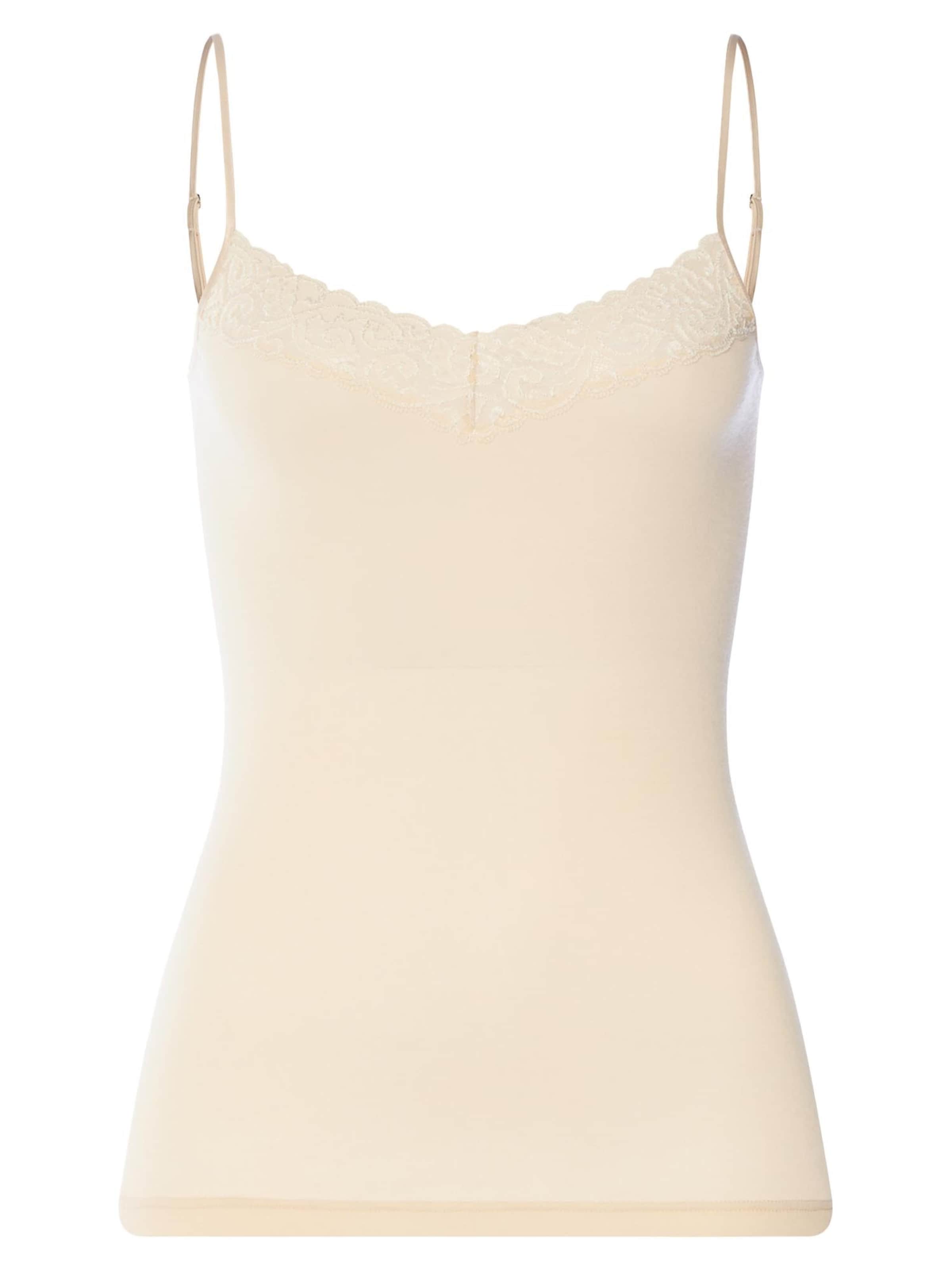 Hanro Undershirt 'Moments' in Beige: front