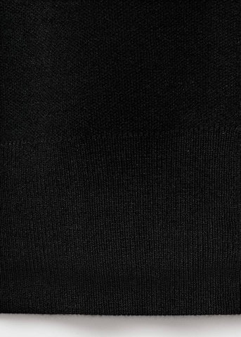 MANGO MAN Knit Cardigan 'Luxusc' in Black