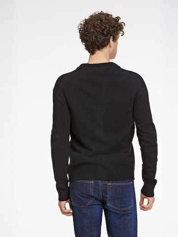 Lindbergh Gebreid vest in Zwart