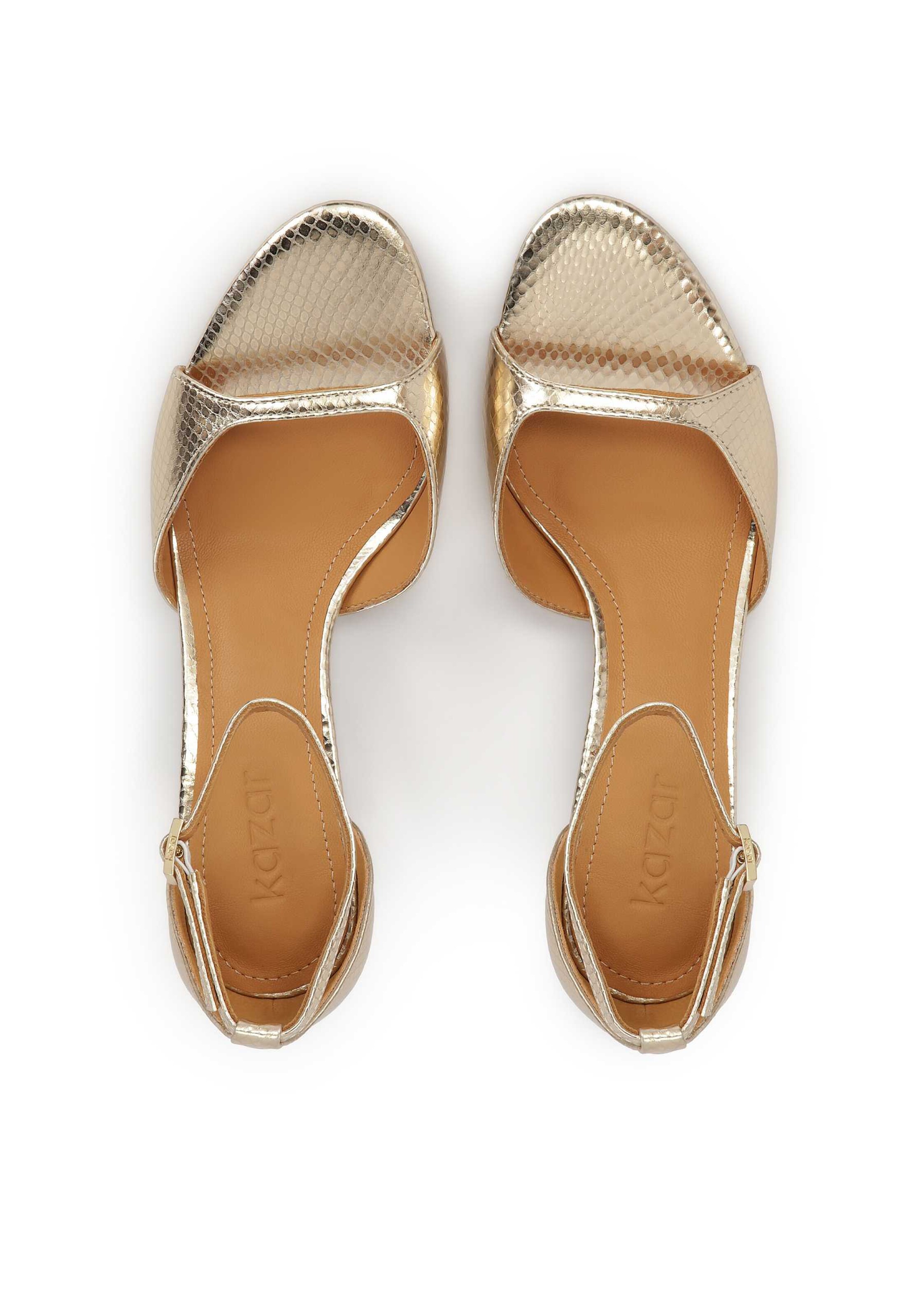 Kazar Sandale in Gold