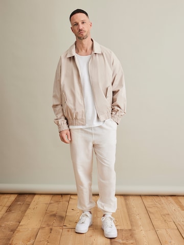 DAN FOX APPAREL Between-Season Jacket 'Robin' in Beige