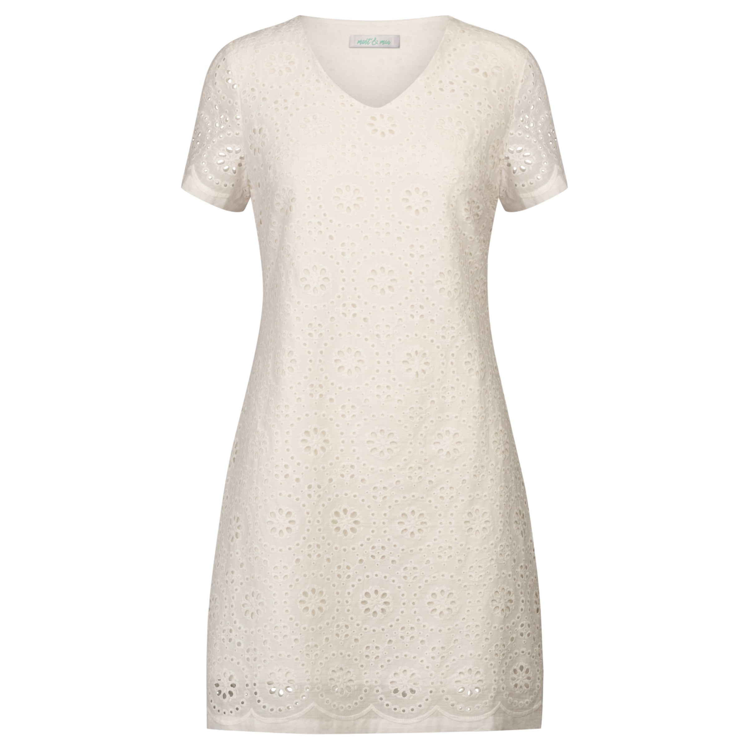 mint & mia Suvekleit, värv valge: eest vaates