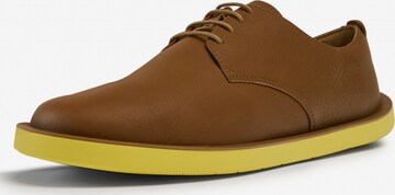 CAMPER Athletic Lace-Up Shoes 'Wagon' in Brown: front