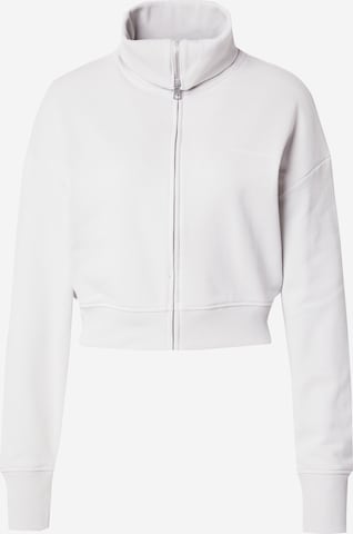 Veste de survêtement Calvin Klein Jeans en gris : devant