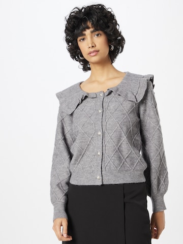 Cardigan Dorothy Perkins en gris : devant