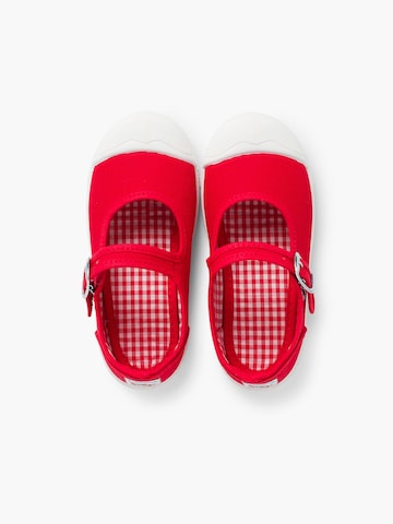 Ballerines Pisamonas en rouge
