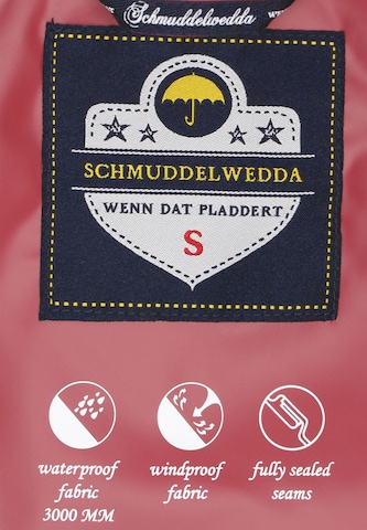Schmuddelwedda - Abrigo funcional en rojo