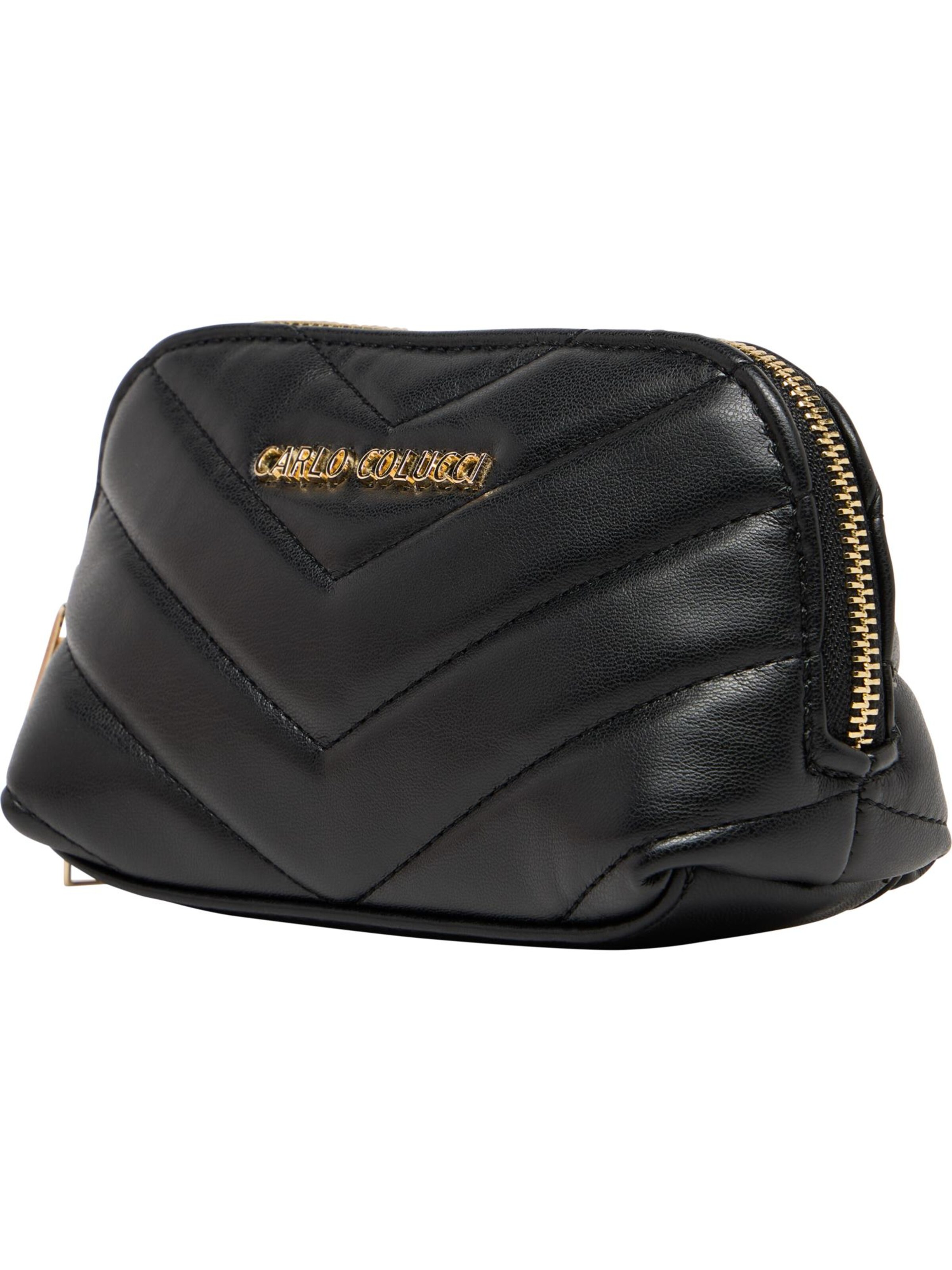 Trousse de maquillage 'Dolar' Carlo Colucci en noir