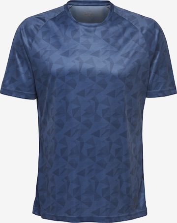 Hummel Functioneel shirt in Blauw: voorkant