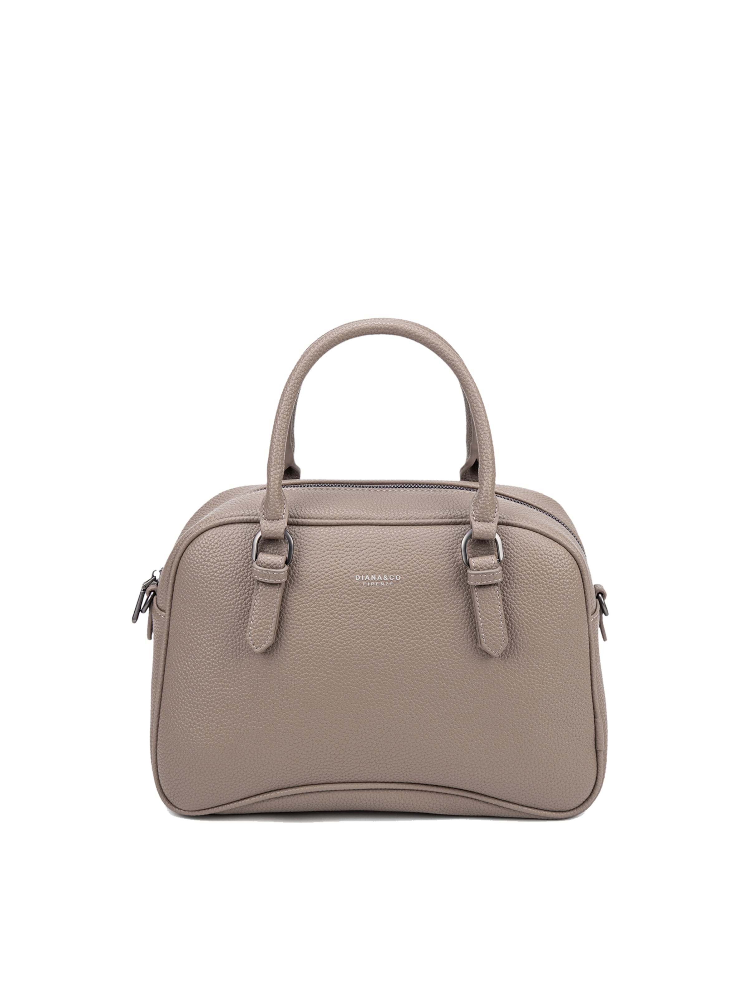 Borsa a mano di Diana&Co. in grigio: frontale