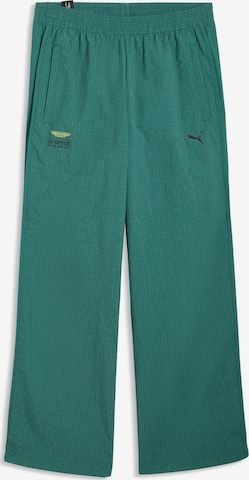 Loosefit Pantalon 'Aramco F1® Team' PUMA en vert : devant