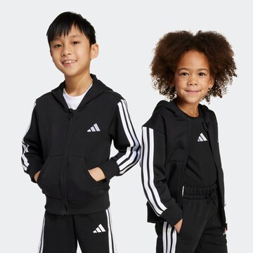 ADIDAS SPORTSWEAR Sportsweatjacke in Schwarz: Vorderseite