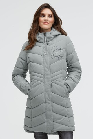 Soccx Winter Parka in Blue: front