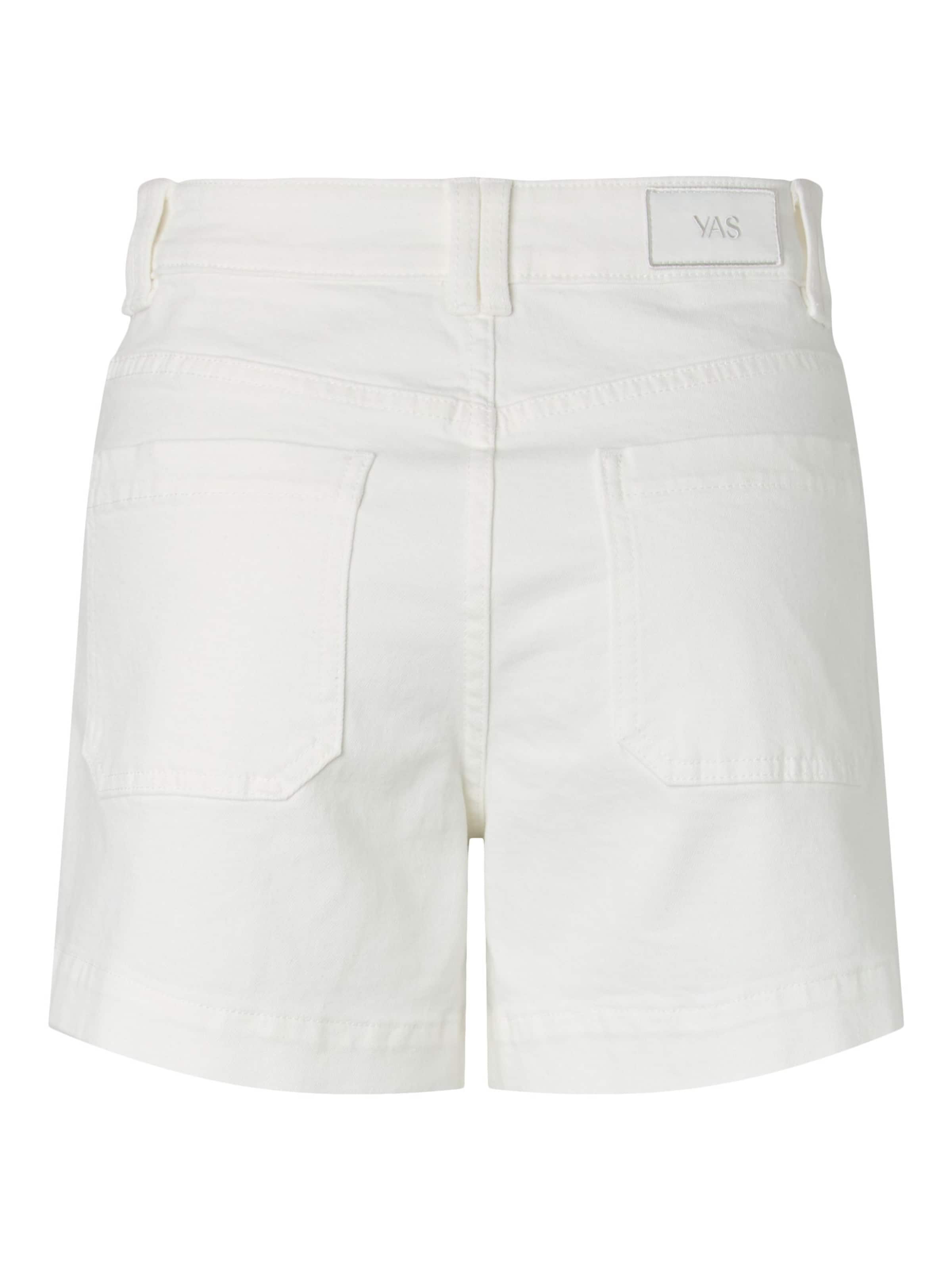 YAS Regular Jeans in Weiß