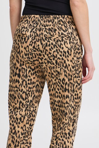 ICHI Regular Broek 'IHKate' in Beige